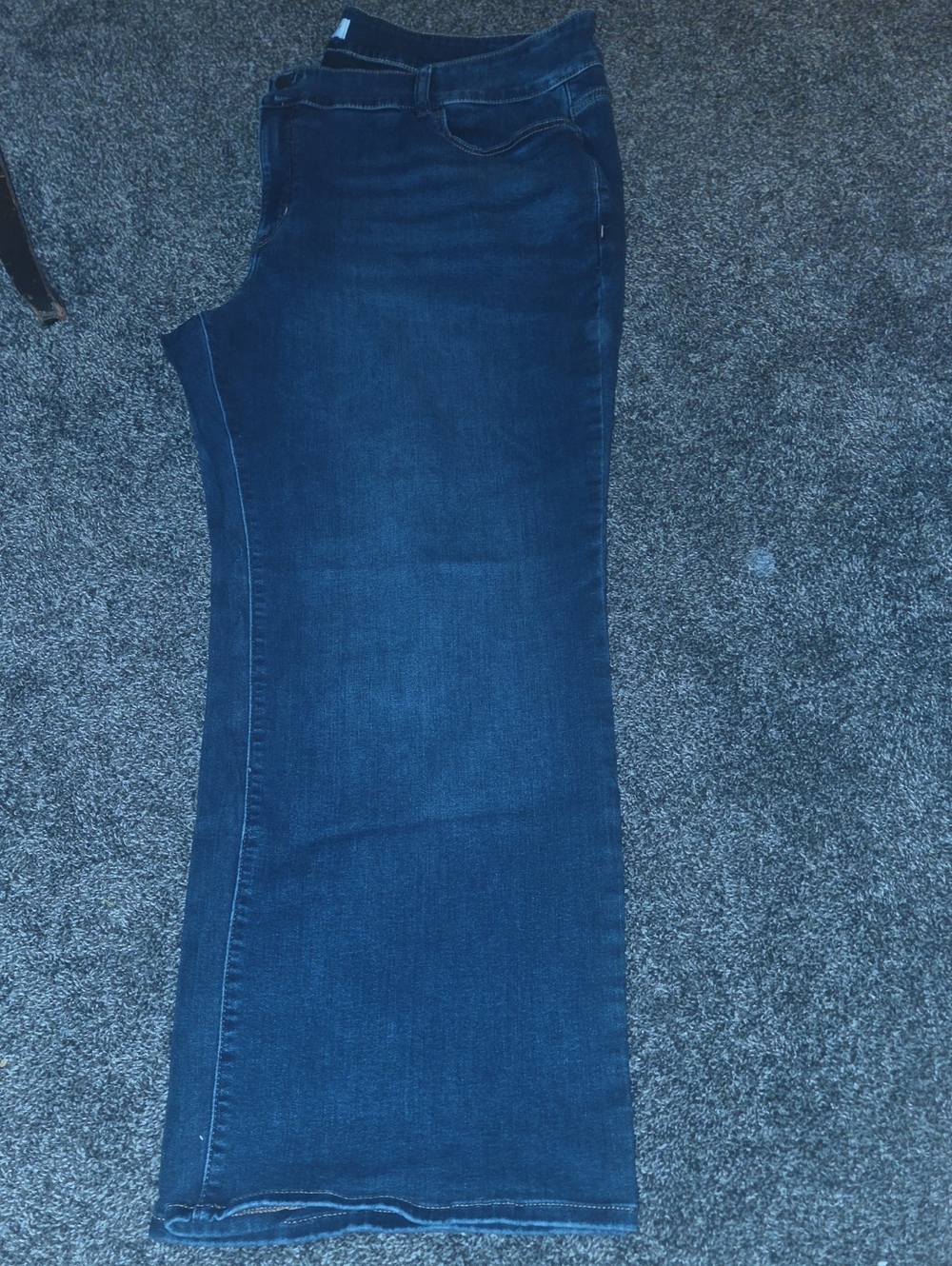 Lane Bryant Dark Blue Flare Jeans